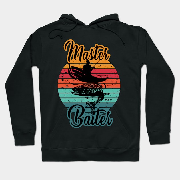 Master Baiter Fishing Hoodie by wildbot